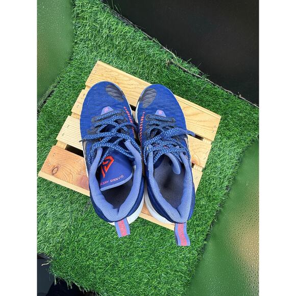 Nike Giannis Antetokounmpo Blue/Red - Size 4Y - Picture 13 of 15